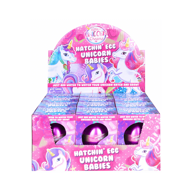 Wholesale Unicorn Hatching Egg - (CDU of 12)