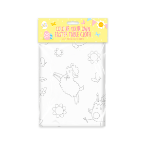 Wholesale Colour Your Own Easter Table Cloth - (Case of 24)
