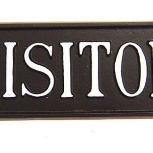 Visitors Sign
