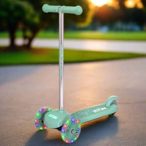 ATOM Light-Up Move 'N' Groove Scooter - Green