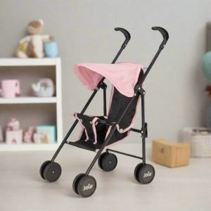 Joie Single Mini Pushchair - Black & Pink