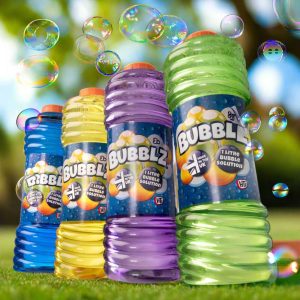 Bubblz 1Ltr. Bubble Solution Made From 100% Recycled Plastic