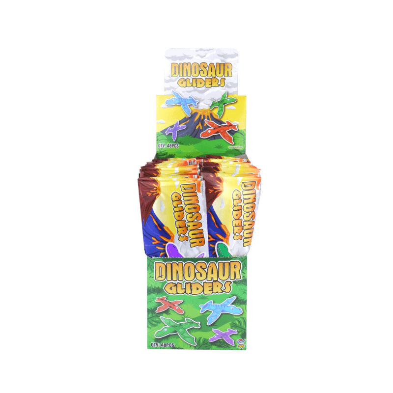 Wholesale Dinosaur Gliders - (CDU of 48)