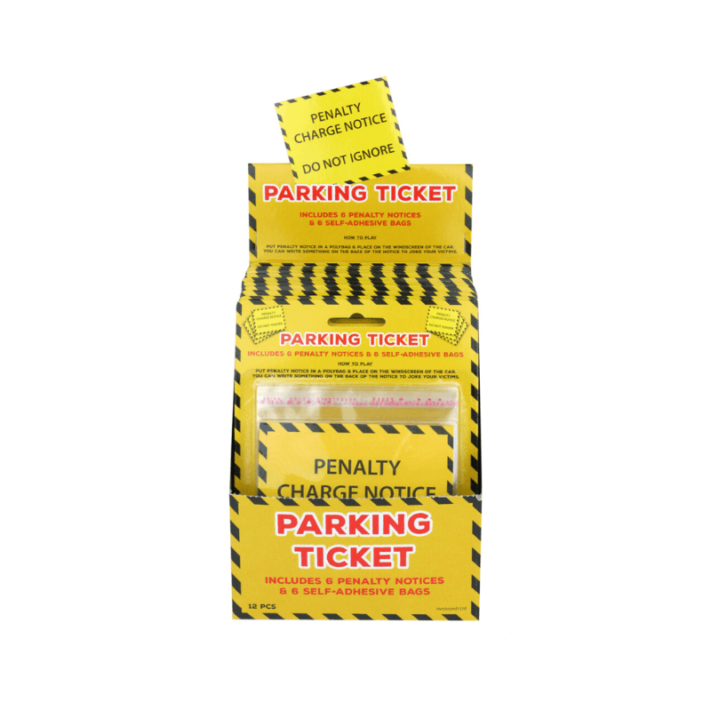 Wholesale Fake Parking Tickets - (CDU of 12)