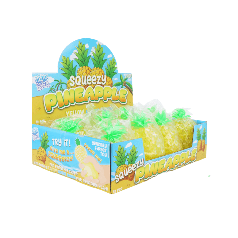 Wholesale Squishy Pineapple - (CDU of 12)