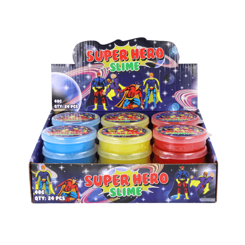 Wholesale Super Hero Slime - (CDU of 24)