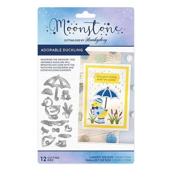 Hunkydory Moonstone Die - Adorable Duckling