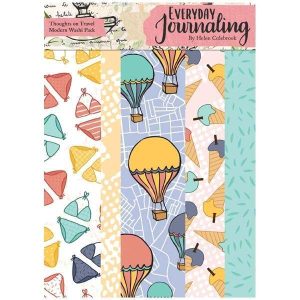 Everyday Journaling A6 Washi Tape Modern 10 Sheets | Thoughts on Travel