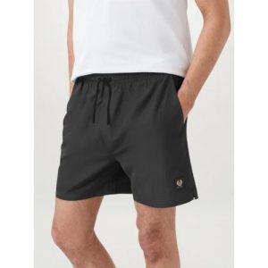 Belstaff Mens Black Clipper Swim Short
