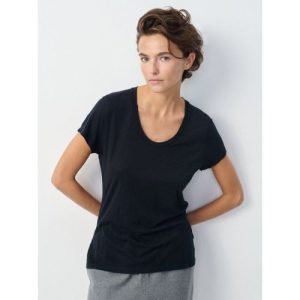 American Vintage Womens Black Jacksonville T-Shirt