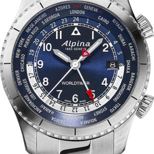 Alpina Alpina Starter Pilot Quartz Worldtimer Watch