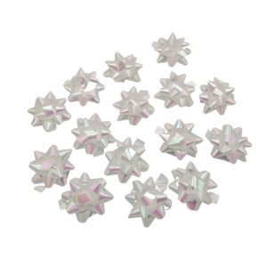 Christmas Confetti Bows Assorted Colours 25pk