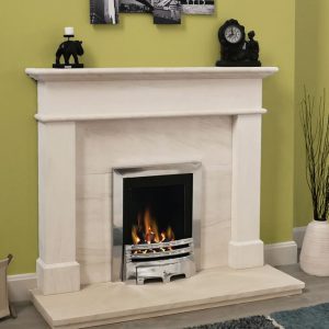 Axon Balmoral Limestone Fireplace