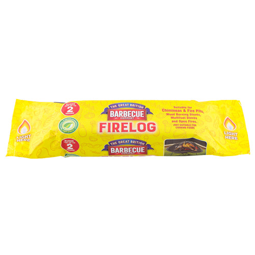The Great British Barbecue Company Firelog 1kg 2 Hour Burn