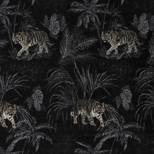 Bengal Made To Measure Lined Curtains Noir