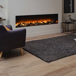 British Fires New Forest 1900 Hole in the Wall Electric Fire