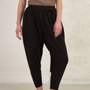 Harem Style Full Length Organic Cotton Jersey Trouser