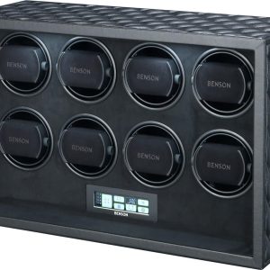 Benson Watch Winder Black Series Leather 8.22.B Black