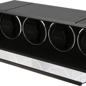 Benson Watch Winder Quad Swiss Series 4.20 Carbon Fibre