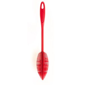 Kuhn Rikon - Stay Clean Silicone Bottle Brush Red