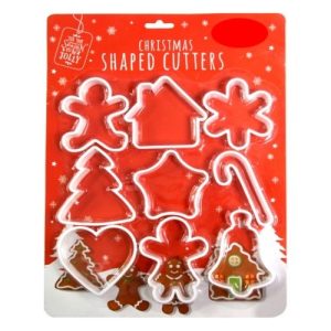 Christmas Cookie Cutters Set of 9