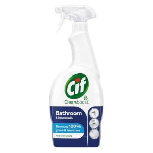 Cif Cleanboost Bathroom Limescale Cleaning Spray 700ml