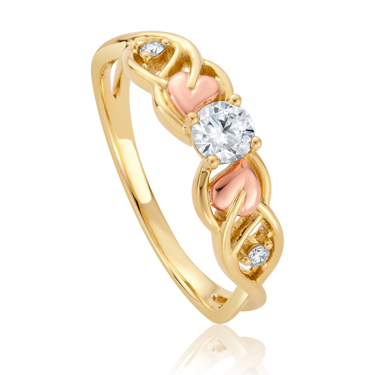 Clogau Tree of Life Ethics 18ct Gold Diamond Engagement Ring - T