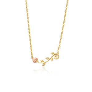 Clogau Vine Of Life 9ct Gold Diamond Necklace - Gold