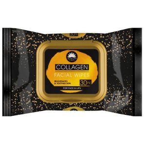 Elysium Spa Collagen Face Wipes 30 Pack
