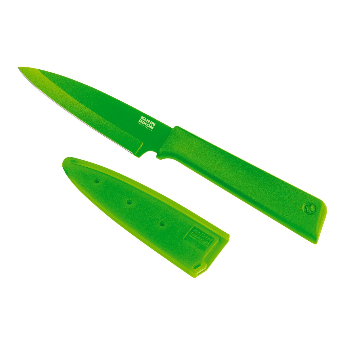 Kuhn Rikon - Colori®+ Paring Knife green