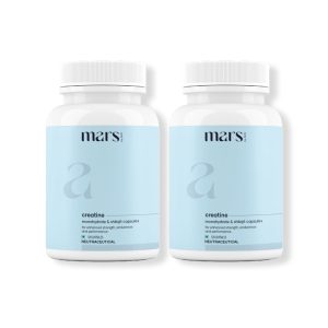 Mars Micronized Creatine Monohydrate Caps: Powered with Shilajit (120 N)
