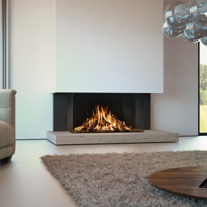 Dru Maestro 105-3 Eco Wave Built in Gas Fire