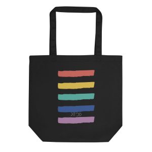Pitod Rainbow Tote Bag | Shopping Totes | Unisex Genderless Sustainable