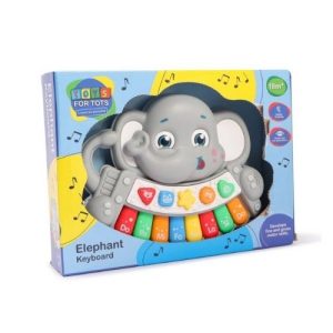 Telitoy Elephant Musical Learning Keyboard