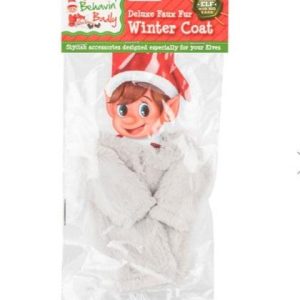 Elves Behavin' Badly Deluxe Winter Coat Grey
