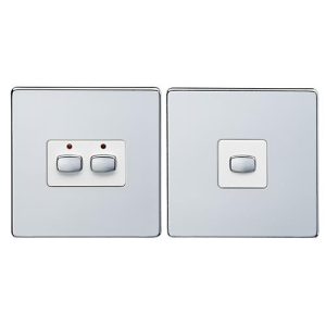 EnerGenie MIHO092 smart home light controller Wireless Silver White