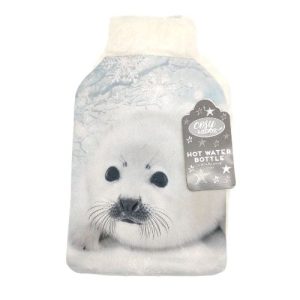 Fluffy Animal Hot Water Bottle - Assorted Designs