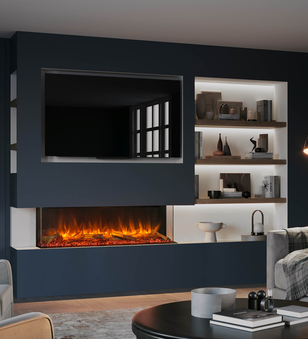 Gazco eReflex 135RW Inset Electric Fire