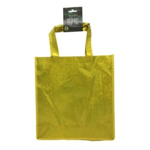 Halloween Hologram Treat Bag Gold