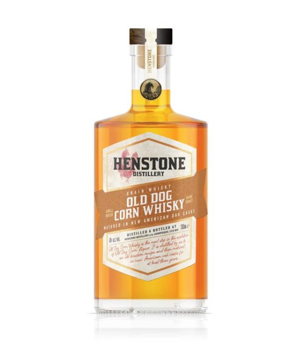 Henstone Distillery Old Dog Corn Whisky, 70cl