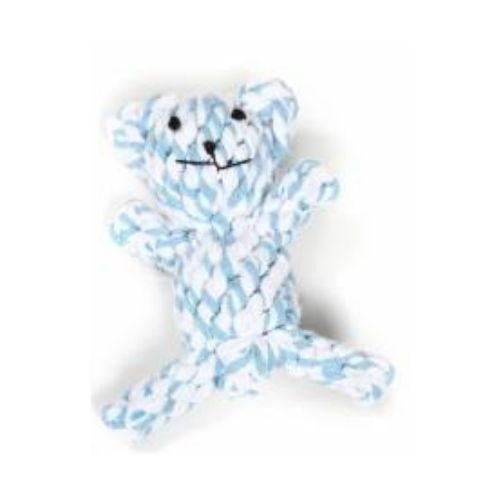 Hounds Colourful Cotton Rope Woven Teddy Dog Toy