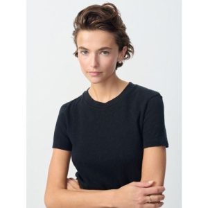 American Vintage Womens Black Sonoma T-Shirt