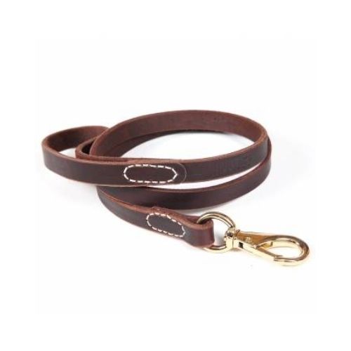 Hounds Italian Leather Dog Lead