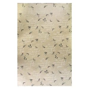 Gold It's the Most Wonderful Time Christmas Gift Wrap 10m