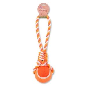 The Pet Hut Jumbo Rope Colourful Tugger 44cm
