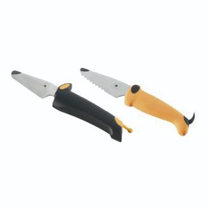 Kuhn Rikon - KINDERKITCHEN® KNIFE SET BLACK / ORANGE 2 PCS