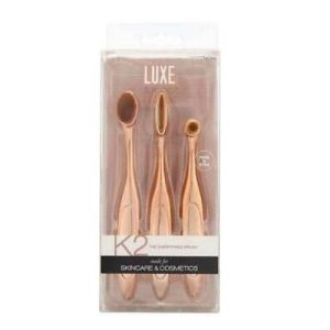 Luxe Studio Face & Eyes Oval Makeup Brush Set
