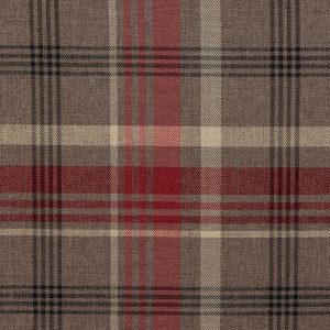 Melrose Made To Measure Lined Curtains Red