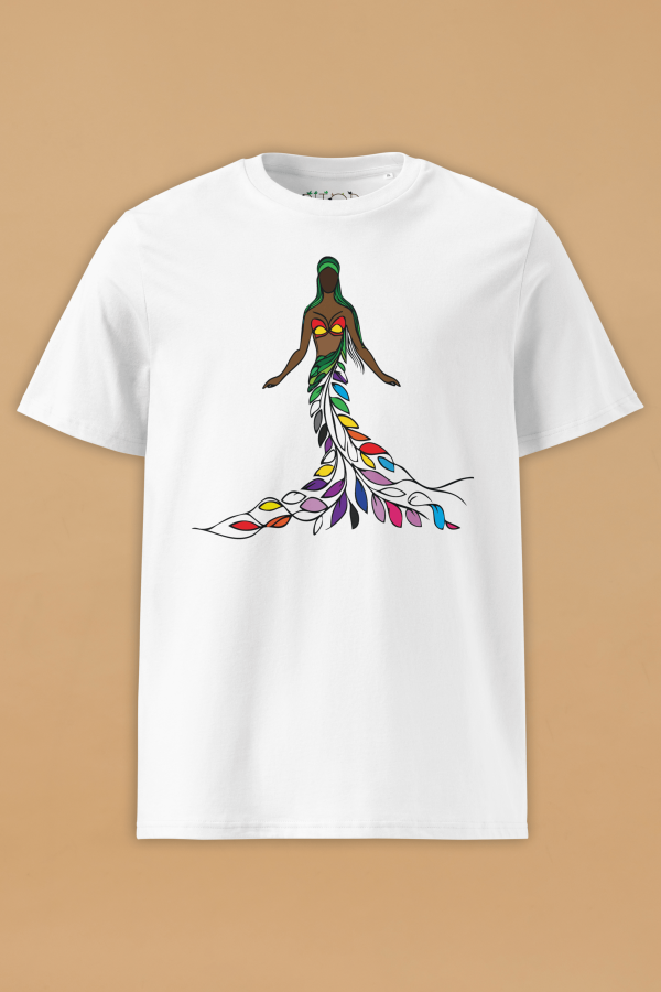 Pitod Mother Nature T-Shirt | Colour: White | Size: XL | T-Shirts | Unisex Genderless Sustainable