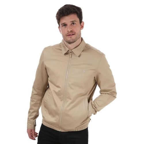 Farah Mens Light Sand Purvis Harrington Jacket